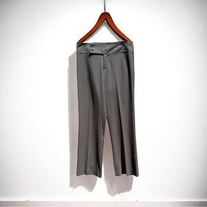 🌻CHAIKEN Straight Flare Leg Dress Trouser Pants Size 10